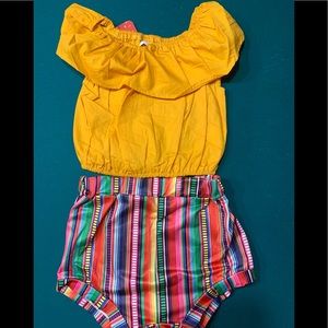 Adorable serape outfit